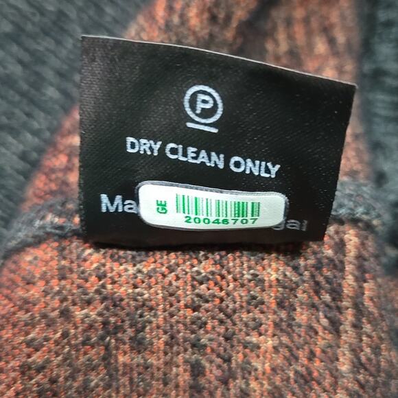 Todd Snyder Double Knit Plaid Hoodie Umber Sweatshirt Size XL - Picture 8 of 8